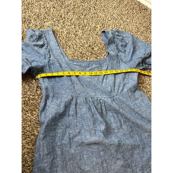 Draper James Blue Mini Dress - Picture 9 of 10